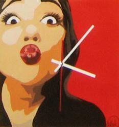 Horloge Kiss 30X30