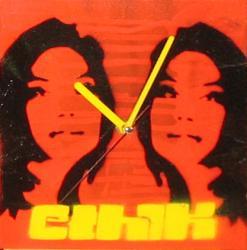 Horloge Pochoir 20X20